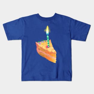 The last piece of the birthday cake Kids T-Shirt